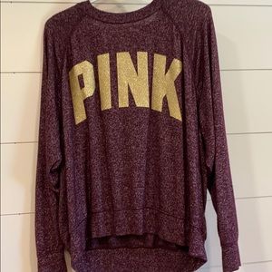 pink pullover